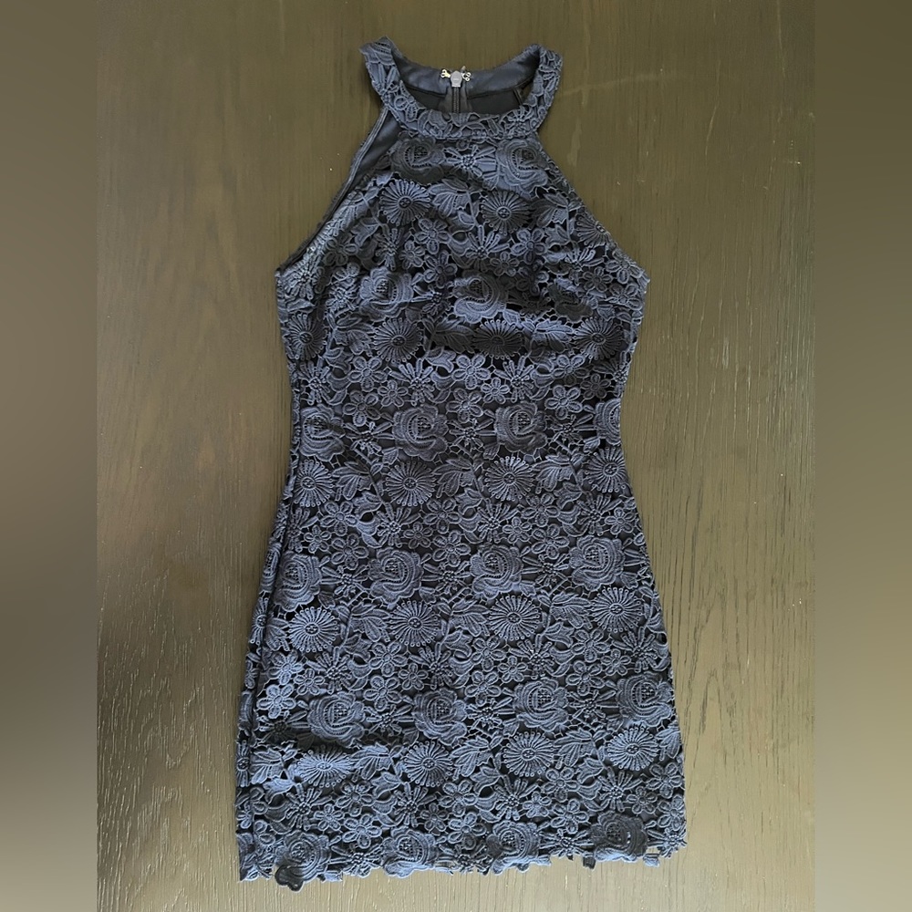 Lulu’s Navy floral dress